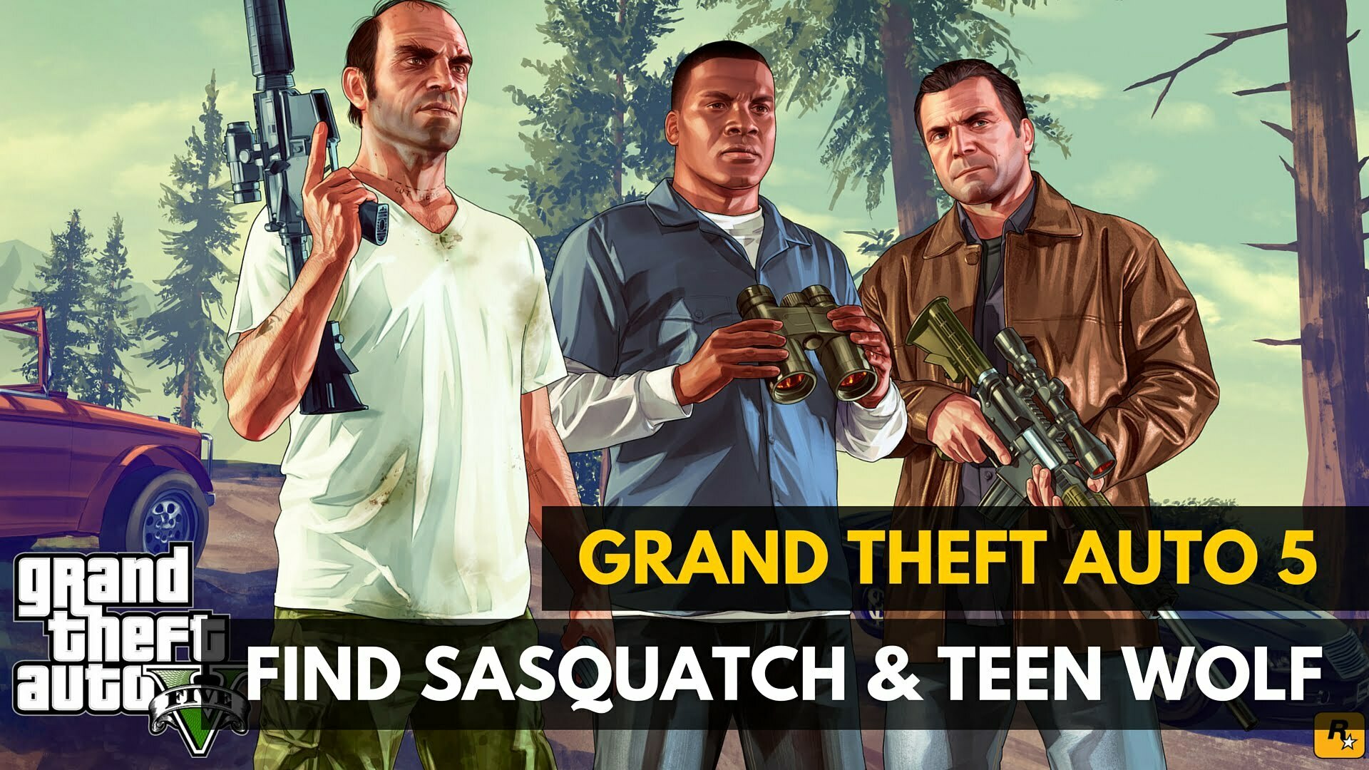 GTA 5 Secret Characters: Bigfoot and TeenWolf