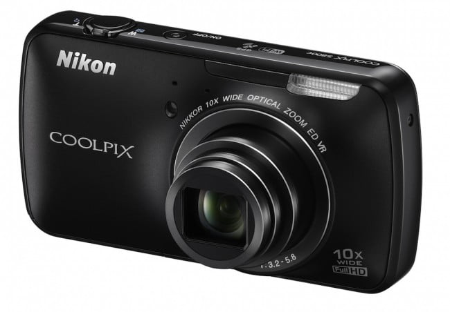 Nikon Coolpix S800c Point and Shoot Camera Boasts Android & WiFi (video)