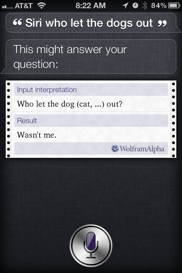 30 of the Funniest Siri Responses (list)